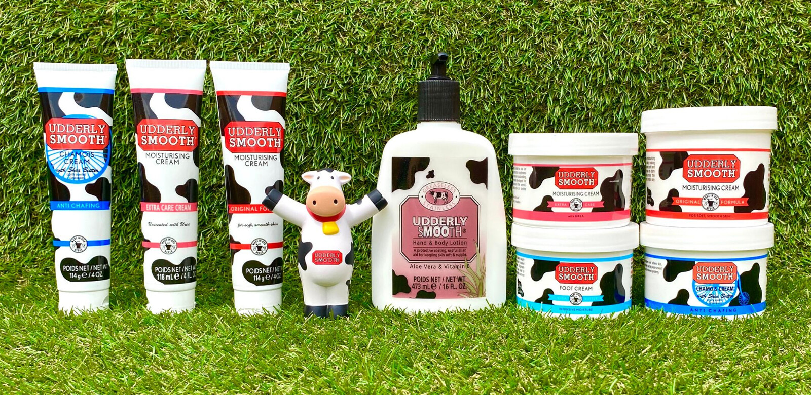 Udderly Smooth Chamois Anti Chaffing Urea Cream Foot Cream Body Moisturiser UK 